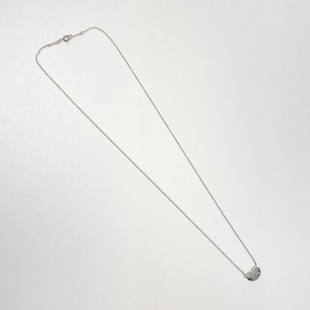 Tiffany & Co. ティファニー ビーンズ パヴェ 15ポイントダイヤ ネックレス PT950 ビーン 箱・布袋有