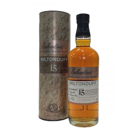  Ballantine’ｓ バランタイン ミルトンダフ 15年 700ml 40度 ウイスキー 古酒 箱有 MILTONDUFF 未開栓