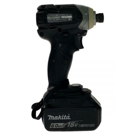  MAKITA マキタ 《 充電式インパクトドライバ 》18V / TD147DRMXB ブラック