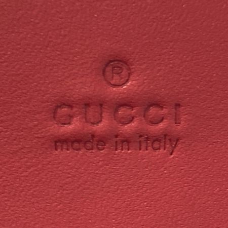 中古】 GUCCI グッチ GGスプリーム チェリー付き 二つ折り財布 476050