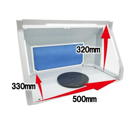   Toolsisland ツールズアイランド《 塗装ブース 》プラモデル / フィギュア / エアブラシ HS-E550
