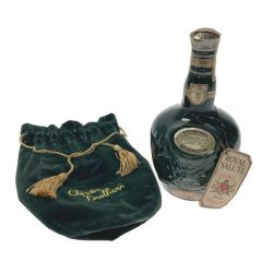☆☆ CHIVAS REGAL シーバス リーガル ロイヤルサルート 21年 緑 陶器 古酒 700ml 40度 布袋有 ROYAL SALUTE Nランク 未開栓