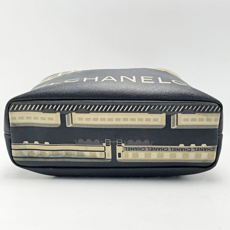  CHANEL シャネル セントラルステーショントートバック  A34026 ブラック シルバー金具 レディース