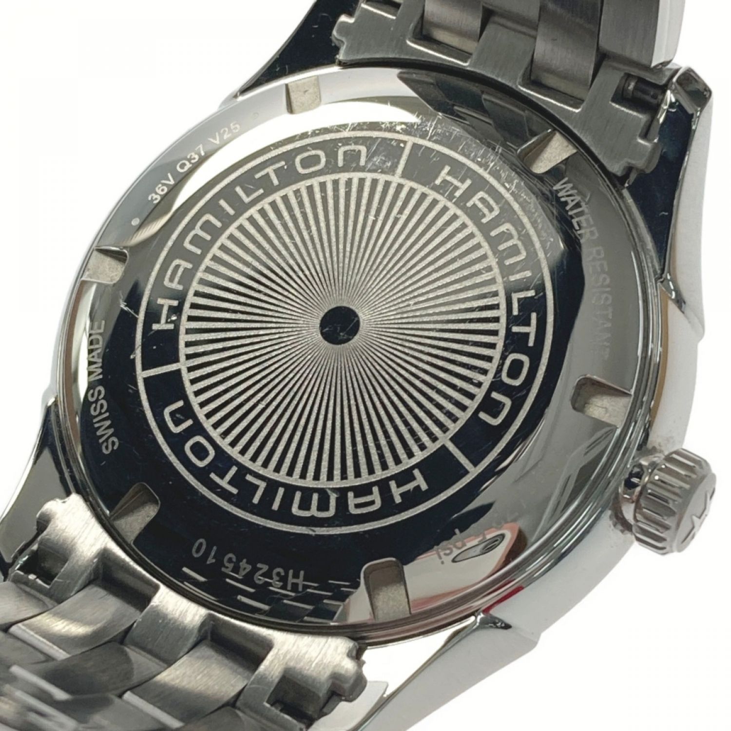 ☆☆HAMILTON ハミルトン ジャズマスター H324510 ブラック クォーツ メンズ 腕時計 箱有 JAZZMASTER