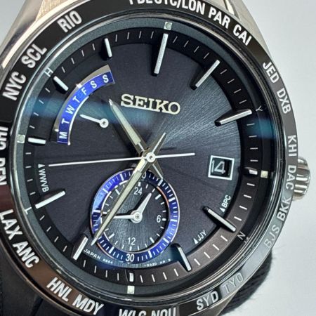 SEIKO セイコー ブライツ SAGA179 ブラック 電波ソーラー アナログ メンズ 腕時計　箱 取説有
