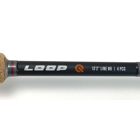  TIEMCO ティムコ ループ Qロッド ダブルハンド LQR8132-4MF #8 フライロッド 竿袋・ケース付き