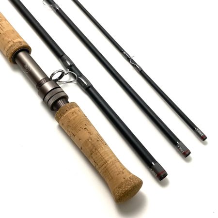  TIEMCO ティムコ ループ Qロッド ダブルハンド LQR8132-4MF #8 フライロッド 竿袋・ケース付き