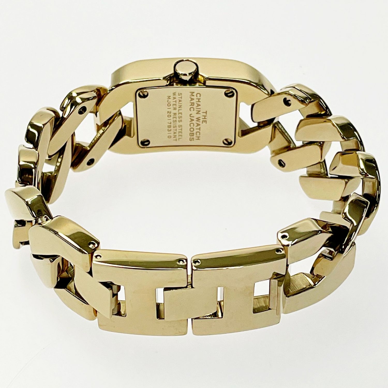 中古】 MARC JACOBS マークジェイコブス THE CHAIN WATCH MJO