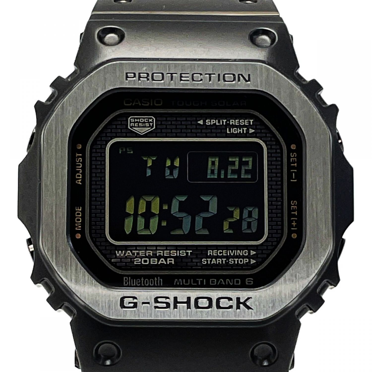 中古】 CASIO カシオ G-SHOCK フルメタル マルチフィニッシュド ...