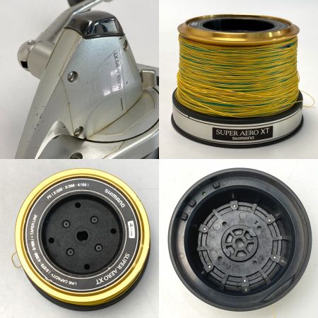  SHIMANO シマノ スーパーエアロ XT SA179 スピニングリール 替えスプール付き
