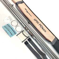 ☆☆ SHIMANO シマノ スピンパワー 425CX 21445 中通し竿 ロッド 投竿 ソフトケース付き Bランク