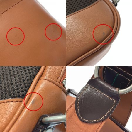  Somes Saddle ソメスサドル ブルトン ボディバッグ ブラウン ワンショルダー レザー BRETON