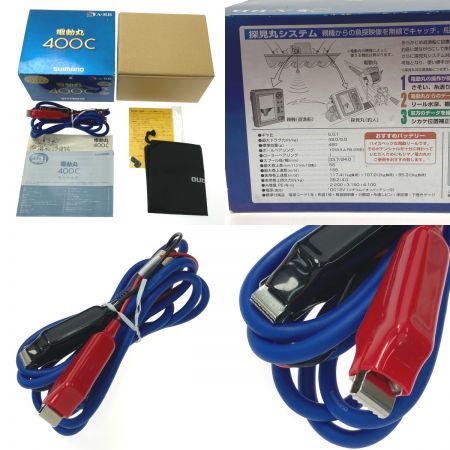  SHIMANO シマノ 09 電動丸400C 電動リール  02387 箱・コード付き