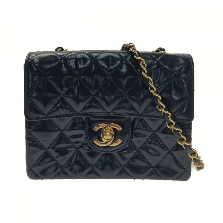 中古】 CHANEL シャネル ミニマトラッセ チェーンショルダーバッグ ...