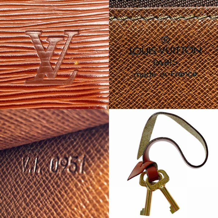 中古】 LOUIS VUITTON ルイヴィトン エピ モンソー セカンドバッグ ショルダーバッグ M52123 ブラウン ゴールド金具  レディース｜総合リサイクルショップ なんでもリサイクルビッグバン オンラインストア