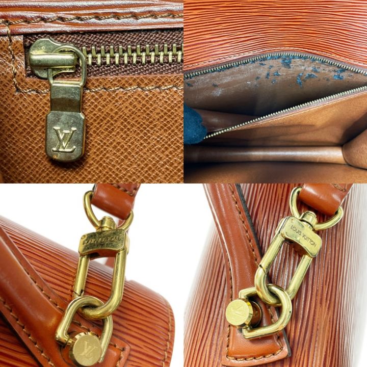 中古】 LOUIS VUITTON ルイヴィトン エピ モンソー セカンドバッグ ショルダーバッグ M52123 ブラウン ゴールド金具  レディース｜総合リサイクルショップ なんでもリサイクルビッグバン オンラインストア