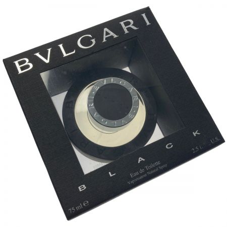  BVLGARI ブルガリ ブラック オードトワレ ナチュラルスプレー 香水 75ml 箱有 BLACK