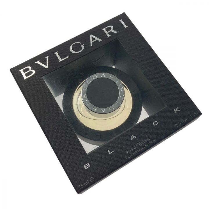 BVLGARI ブルガリ ブラック オードトワレ ナチュラルスプレー 香水 75ml 箱有 BLACK｜中古｜なんでもリサイクルビッグバン