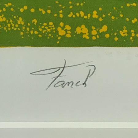   ファンシュ・ルダン《 サンフランシスコのゴルフ場 》リトグラフ / 直筆サイン