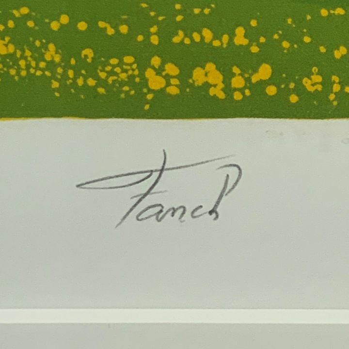 ファンシュ・ルダン《 サンフランシスコのゴルフ場 》リトグラフ