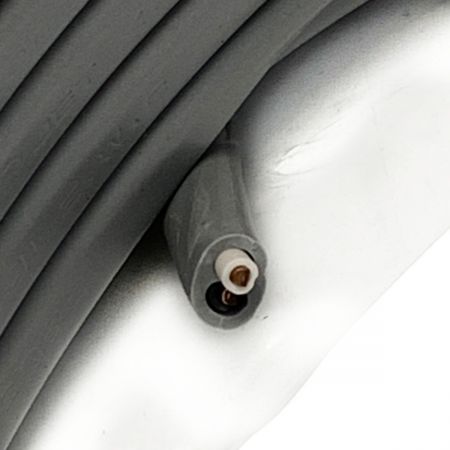  富士電線工業(FUJI ELECTRIC WIRE) 《 VVFケーブル 平形 》100m巻 / 灰色 / VVF2×2.0