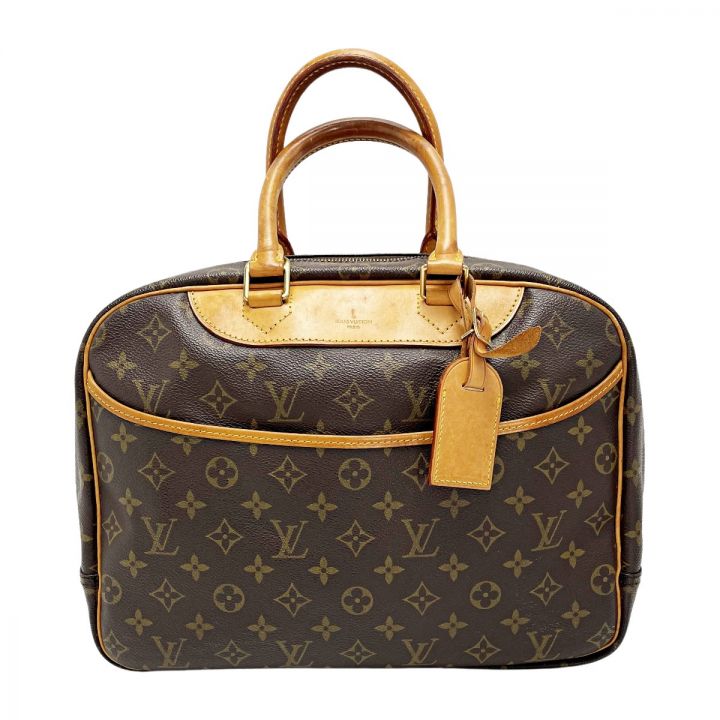 LOUIS VUITTON ルイヴィトン ドーヴィル ボーリングヴァニティ M47270 モノグラム ボストンバッグ レディース  ゴールド金具｜中古｜なんでもリサイクルビッグバン