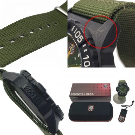  LUMINOX ルミノックス ネイビーシールズ 3500シリーズ 3517.L グリーン クォーツ メンズ 腕時計 NAVY SEAL