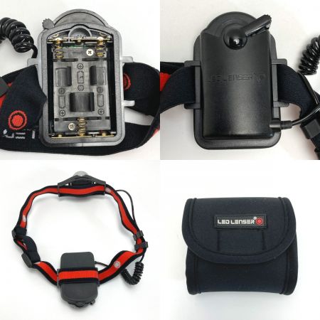  LED LENSER H7 ヘッドライト ポーチ付き