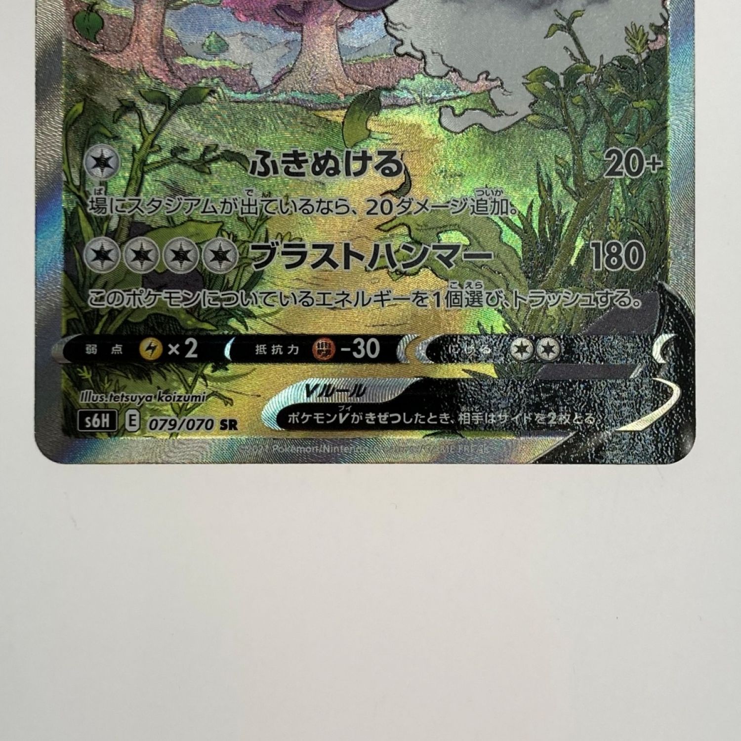 中古】 ポケモン トレカ ポケカ《 トルネロス V 》079/070 SR Bランク