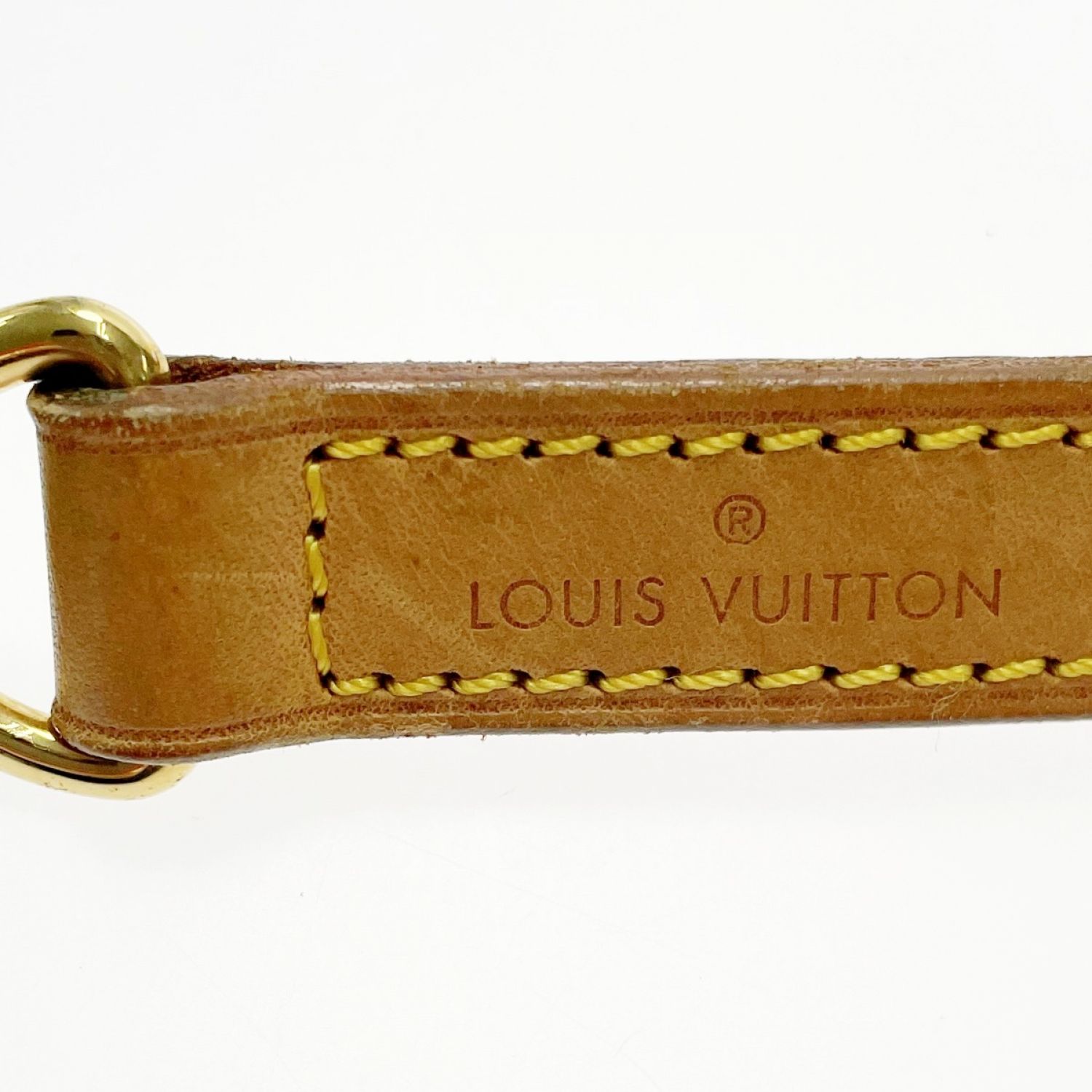 中古】 LOUIS VUITTON ルイヴィトン ショルダーストラップ ヌメ革