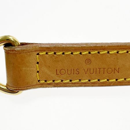  LOUIS VUITTON ルイヴィトン ショルダーストラップ ヌメ革 ゴールド金具 幅1.6cm×92cm Bランク
