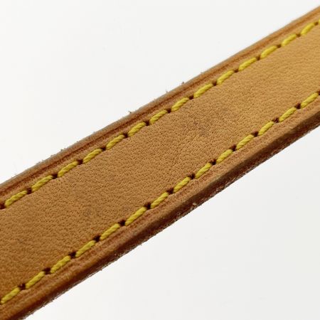  LOUIS VUITTON ルイヴィトン ショルダーストラップ ヌメ革 ゴールド金具 幅1.6cm×92cm Bランク