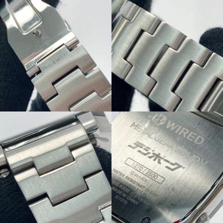  SEIKO セイコー WIRED×METAL GEAR SOLID V AGAM601ﾃﾞｼﾞﾎﾞｰｸﾞ デジボーグ クォーツ メンズ 腕時計 箱有