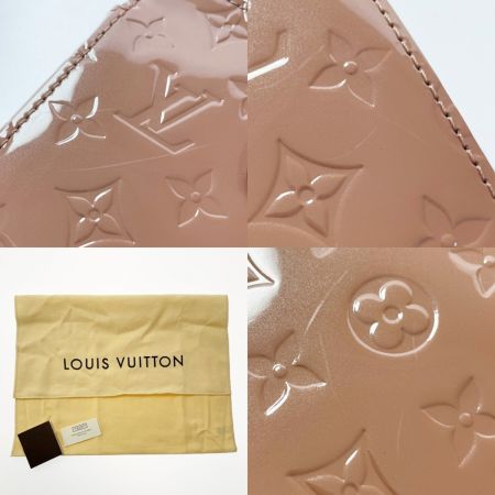  LOUIS VUITTON ルイヴィトン ヴェルニ カタリーナBB ハンドバッグ M90015 ピンクベージュ エナメル レディース 布袋有