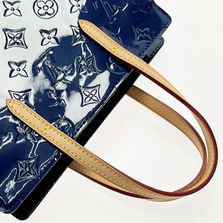  LOUIS VUITTON ルイヴィトン ヴェルニ カタリーナBB ハンドバッグ M90016 ネイビー レディース ゴールド金具