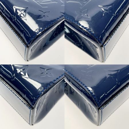  LOUIS VUITTON ルイヴィトン ヴェルニ カタリーナBB ハンドバッグ M90016 ネイビー レディース ゴールド金具