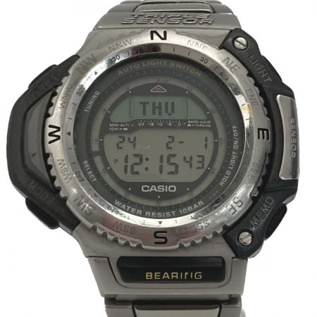  CASIO カシオ プロトレック  デジタル PRT-1400 クォーツ メンズ 腕時計 PRO TREK