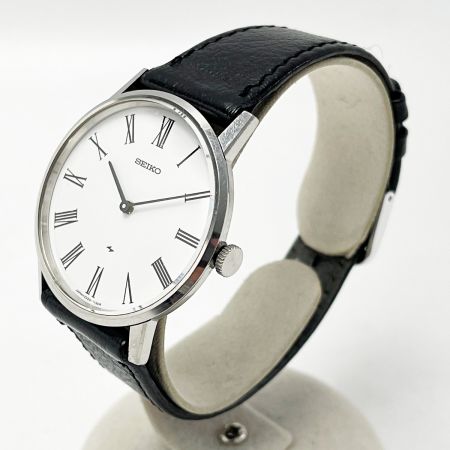 SEIKO セイコー シャリオ 手巻き 2220-0430 シルバー ホワイト文字盤 アナログ メンズ 腕時計｜中古｜なんでもリサイクルビッグバン