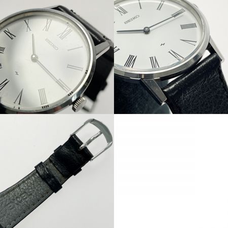 SEIKO セイコー シャリオ 手巻き 2220-0430 シルバー ホワイト文字盤 アナログ メンズ 腕時計｜中古｜なんでもリサイクルビッグバン