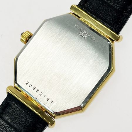  LONGINES ロンジン オクタゴン 150周年記念モデル 手巻き 3209 ブラック×ゴールド メンズ 腕時計