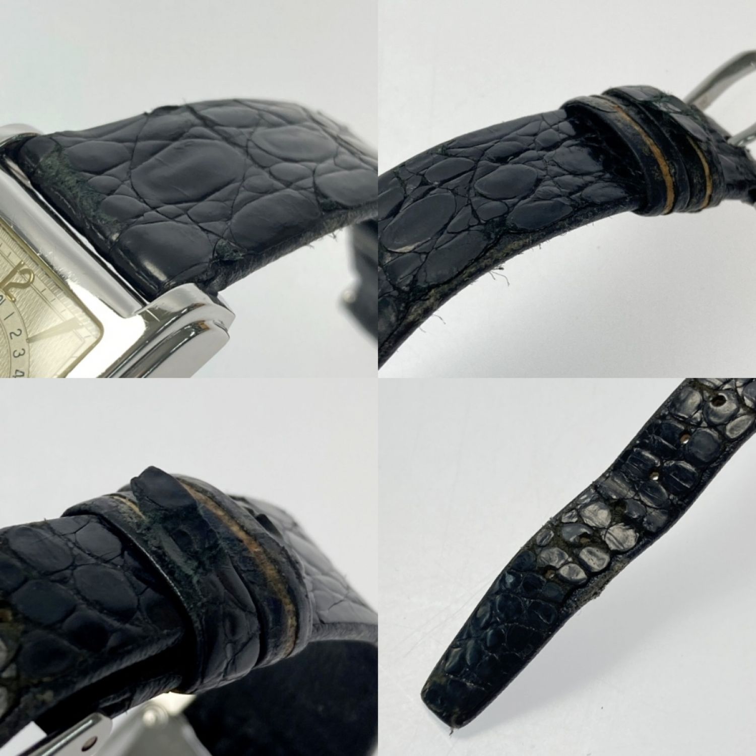 ☆☆ORIS オリス レクタンギュラー ポインターデイト B7460 自動巻き メンズ 腕時計