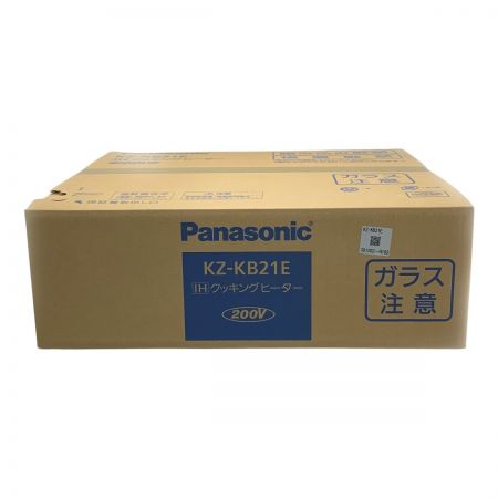  Panasonic パナソニック 《 据置IHクッキングヒーター 》2019年製 / 200V / KZ-KB21E