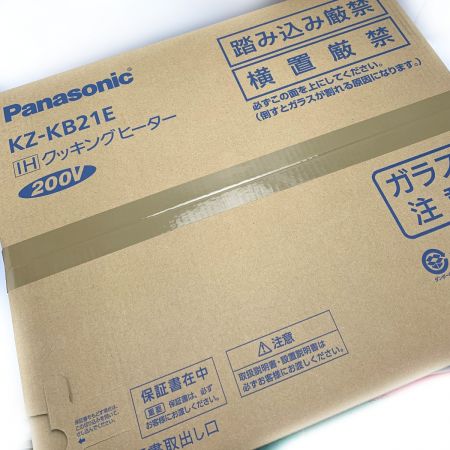  Panasonic パナソニック 《 据置IHクッキングヒーター 》2019年製 / 200V / KZ-KB21E