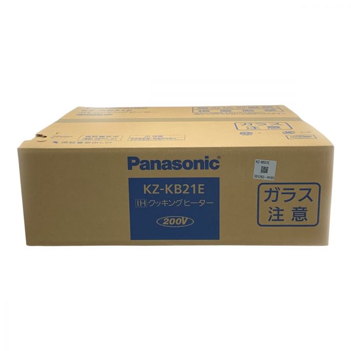 Panasonic パナソニック 《 据置IHクッキングヒーター 》2019年製 / 200V / KZ-KB21E｜中古｜なんでもリサイクルビッグバン