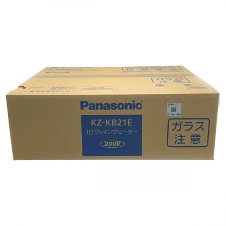  Panasonic パナソニック 《 据置IHクッキングヒーター 》2019年製 / 200V / KZ-KB21E