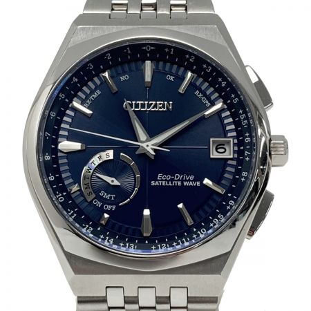  CITIZEN シチズン ダイレクトフライト エコ・ドライブ CC3020-57L/F150-S105862 ネイビー ソーラー メンズ 腕時計 箱・取説有