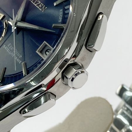  CITIZEN シチズン ダイレクトフライト エコ・ドライブ CC3020-57L/F150-S105862 ネイビー ソーラー メンズ 腕時計 箱・取説有