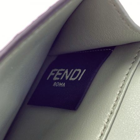  FENDI フェンディ ピーカブー 3つ折り財布 8M0426 オリーブ コンパクトウォレット 箱・布袋有 PEEKABOO