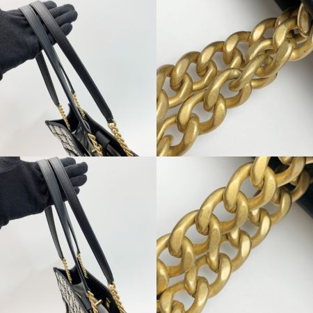  CHANEL シャネル トートバッグ ツイード 2022秋冬モデル ブラック×ホワイト レディース