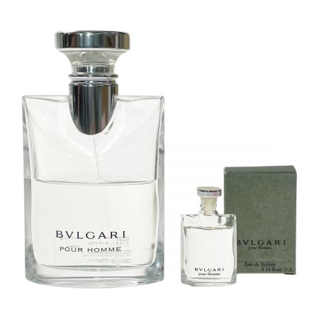  BVLGARI ブルガリ プールオム オードトワレ 香水 100ml＋4ml 2本セット